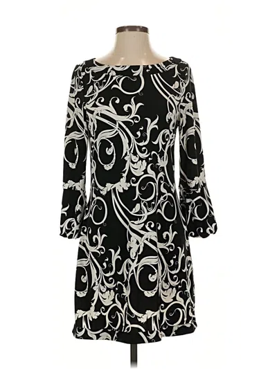 Pre-owned White House Black Market Cocktail Dress In Black