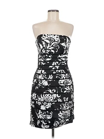 Pre-owned White House Black Market Cocktail Dress In Black