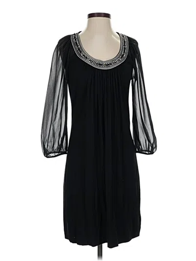 Pre-owned White House Black Market Cocktail Dress In Black