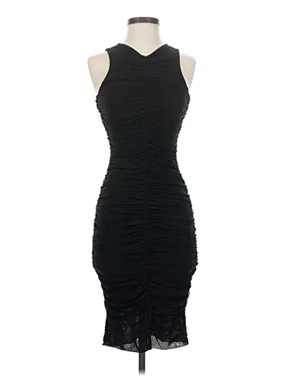 Pre-owned White House Black Market Cocktail Dress In Black