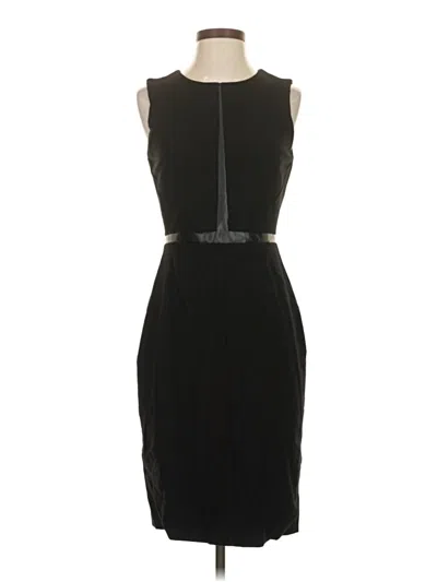 Pre-owned White House Black Market Cocktail Dress In Black