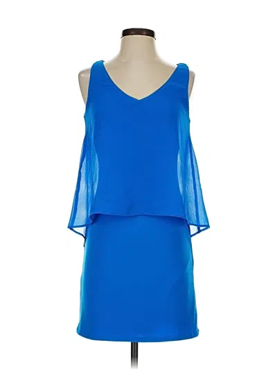 White House Black Market Cocktail Dress In Blue