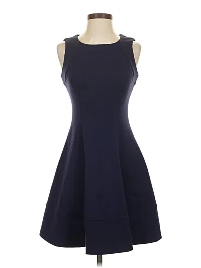 Pre-owned White House Black Market Cocktail Dress In Blue