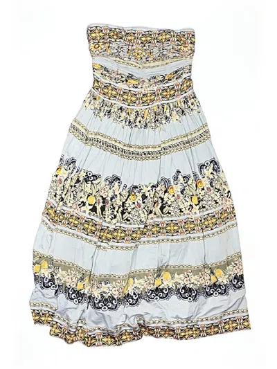 White House Black Market Cocktail Dress In Blue