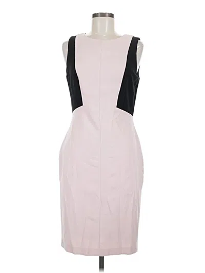 Pre-owned White House Black Market Cocktail Dress In Pink