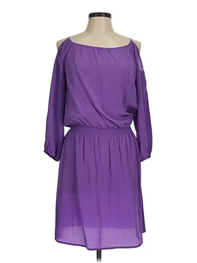 White House Black Market Cocktail Dress In Purple