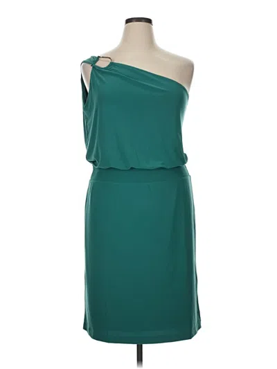 White House Black Market Cocktail Dress In Green