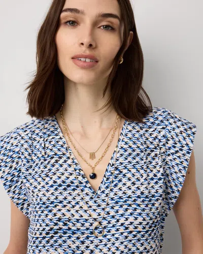 White House Black Market Convertible Pendant Necklace |  In Gold
