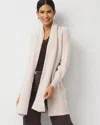 White House Black Market Convertible Scarf Cardigan Sweater In Neutral
