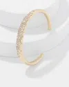 White House Black Market Dusted Pave Cuff Bracelet |  In Gold