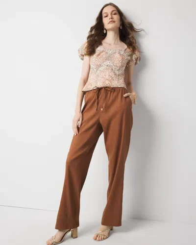 White House Black Market Everyday Trousers In Sand