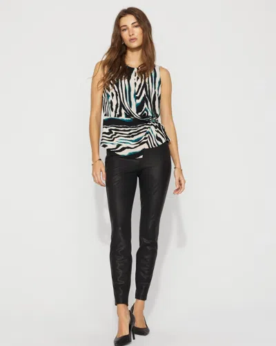 White House Black Market Faux Leather Leggings In Black