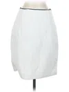 White House Black Market Formal Skirt In White