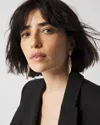 White House Black Market Gold Sculptural Statement Drop Earrings |  In Gold