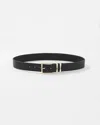 White House Black Market Gold Twist Denim Belt In Black