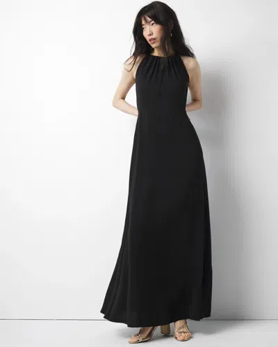 White House Black Market Graphic Floral Maxi Dress