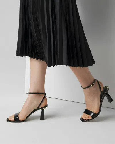 White House Black Market Heeled Sandals In Black