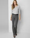 White House Black Market High-rise Coated Bootcut Jeans In Moonwalk Coated Vegas