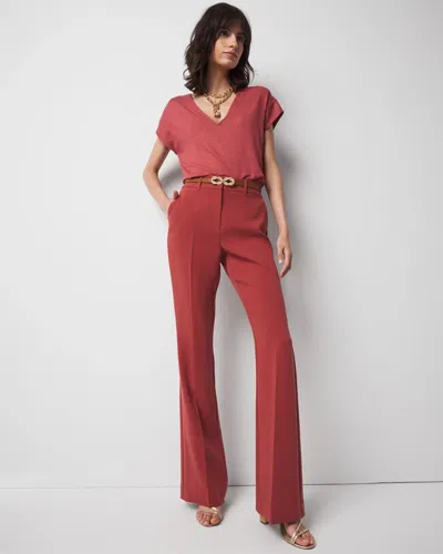 White House Black Market High-rise Flare Trousers