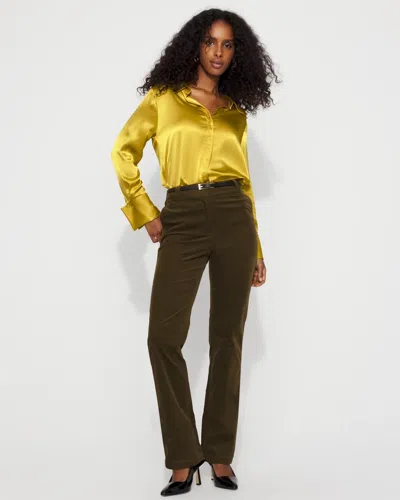White House Black Market High-rise Riley Corduroy Trousers