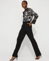 White House Black Market High-rise Riley Trousers In Black