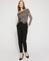 White House Black Market High-rise Slim Ankle Pants In Black
