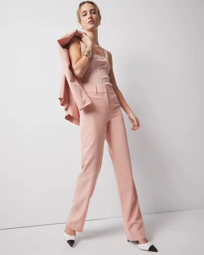 White House Black Market High-rise Trousers In Bisou