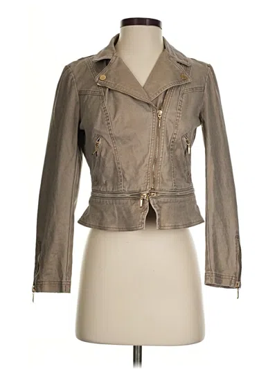 Pre-owned White House Black Market Jacket In Tan