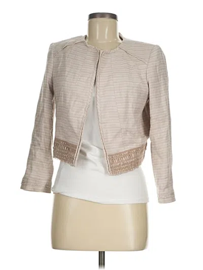 Pre-owned White House Black Market Jacket In White
