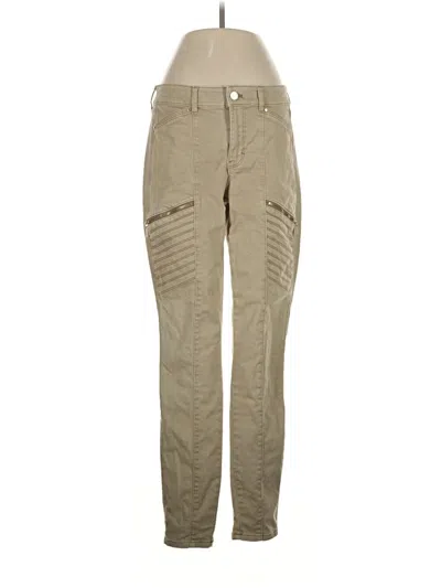 Pre-owned White House Black Market Jeans In Tan