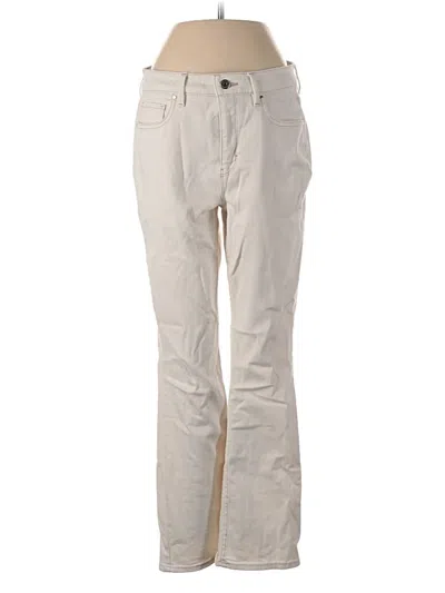 Pre-owned White House Black Market Jeans In Tan