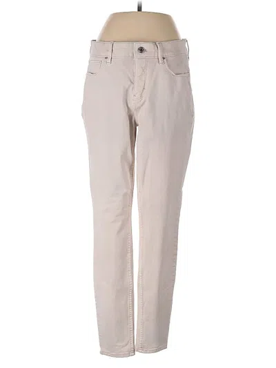 Pre-owned White House Black Market Jeans In Tan