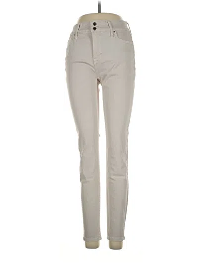 Pre-owned White House Black Market Jeans In Tan