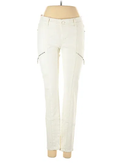 Pre-owned White House Black Market Jeans In White