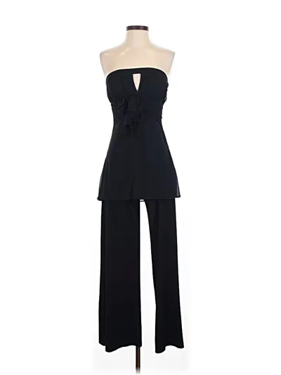 White House Black Market Jumpsuit In Black