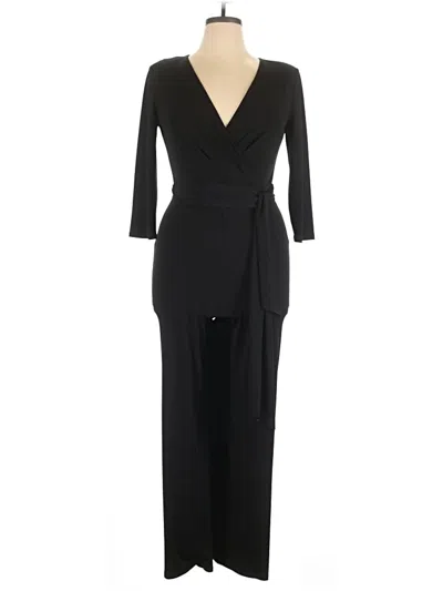 Pre-owned White House Black Market Jumpsuit In Black