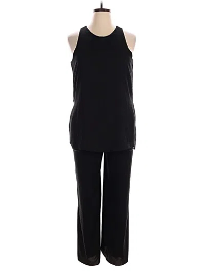 Pre-owned White House Black Market Jumpsuit In Black
