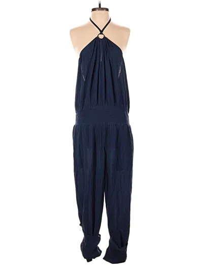 Pre-owned White House Black Market Jumpsuit In Blue