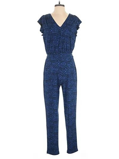 Pre-owned White House Black Market Jumpsuit In Blue