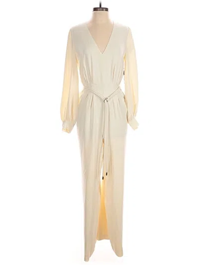 White House Black Market Jumpsuit In Ivory