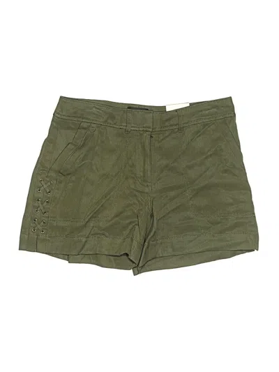 White House Black Market Khaki Shorts In Green