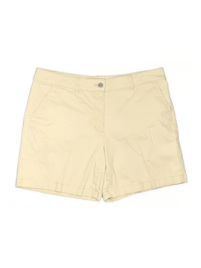 Pre-owned White House Black Market Khaki Shorts In Tan