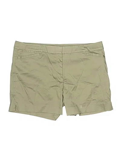 Pre-owned White House Black Market Khaki Shorts In Tan