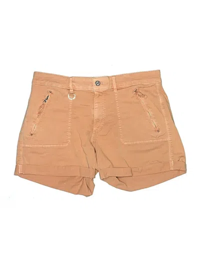 Pre-owned White House Black Market Khaki Shorts In Tan