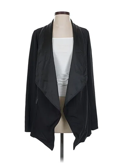 Pre-owned White House Black Market Kimono In Black