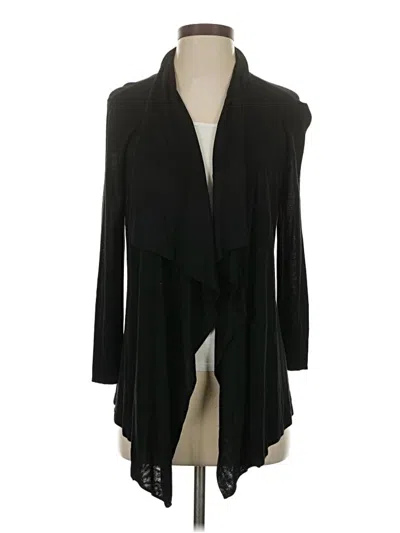 Pre-owned White House Black Market Kimono In Black