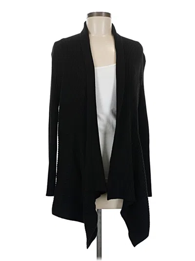 Pre-owned White House Black Market Kimono In Black