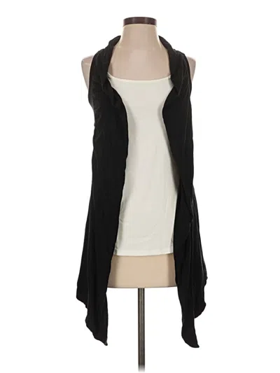 Pre-owned White House Black Market Kimono In Black