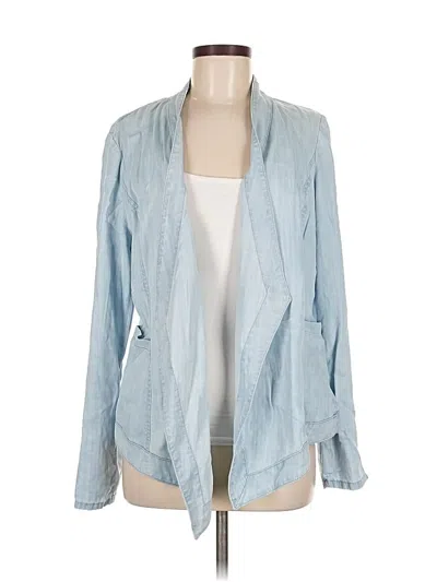 Pre-owned White House Black Market Kimono In Blue