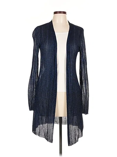 White House Black Market Kimono In Blue